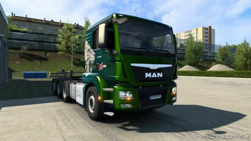 Madster’s MAN TGS Euro6 1.4 By Digital X for Euro Truck Simulator 2
