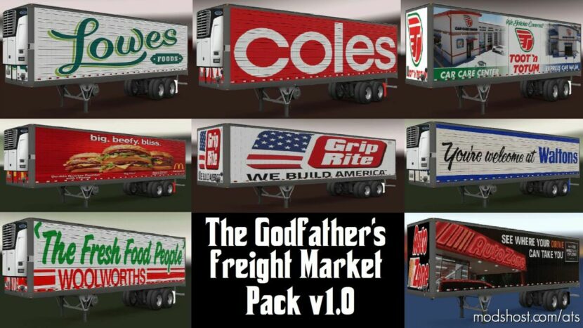The Godfather’s Freight Market Pack for American Truck Simulator