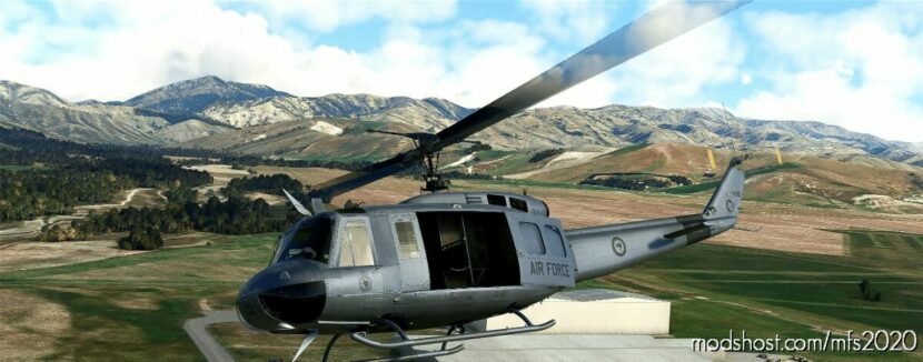 UH-1H – Royal NEW Zealand AIR Force – NZ3802 for Microsoft Flight Simulator 2020