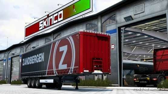 Paintjob Zandbergen Winkel For Krone Profiliner for Euro Truck Simulator 2