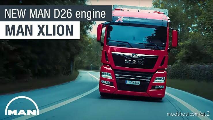 New MAN D26 engine XL Edition v1.5 for Euro Truck Simulator 2