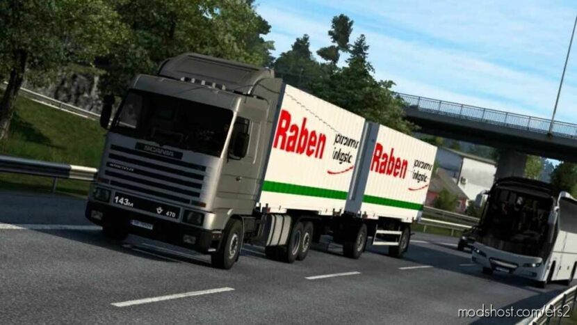 Swap Body Addon For Scania Series 3 [1.43] for Euro Truck Simulator 2