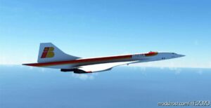 MSFS 2020 4K Livery Mod: DC Concorde – Iberia Retro (Image #2)