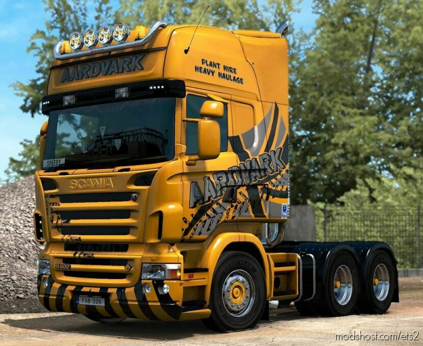 Aardvark Plant Scania NG Skin v1.1 for Euro Truck Simulator 2