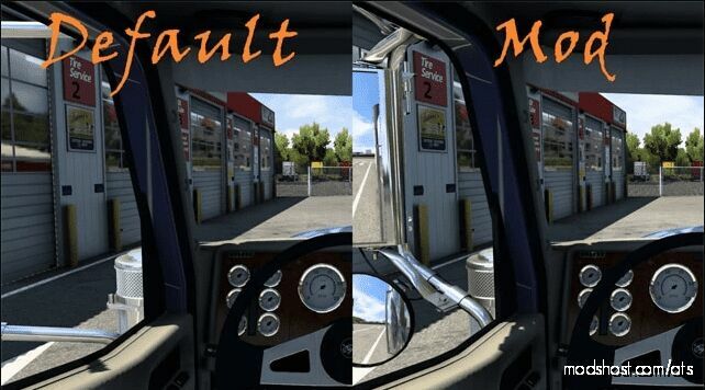 9900I Brought Forward Of The Mirror V1.1 for American Truck Simulator