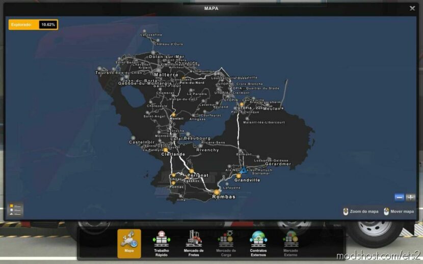 Profile Grand Utopia Map By Godness 1.13.2 [1.43] for Euro Truck Simulator 2
