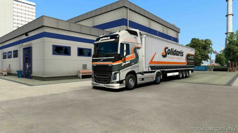 Combo Skin Solidaris SP. O.O for Euro Truck Simulator 2