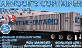 Arnook’s Container Pack V3.0 for American Truck Simulator