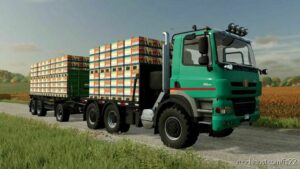 FS22 Pack Mod: Trucks And Trailer With Pallet Autoload (Image #2)