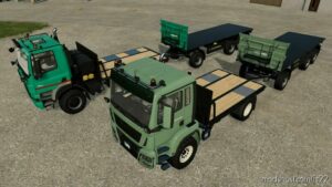 FS22 Pack Mod: Trucks And Trailer With Pallet Autoload (Image #3)