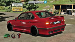 FS22 Car Mod: BMW M5 E34 (Image #2)