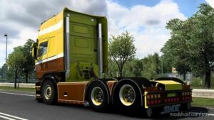 ETS2 Scania Mod: RJL Anders Lauritzen EX Morten Skov Skin 1.43 (Image #3)