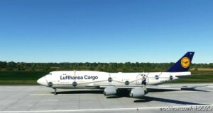 Boeing 747-8 BCF Lufthansa Cargo 4K [NO Mirroring] for Microsoft Flight Simulator 2020