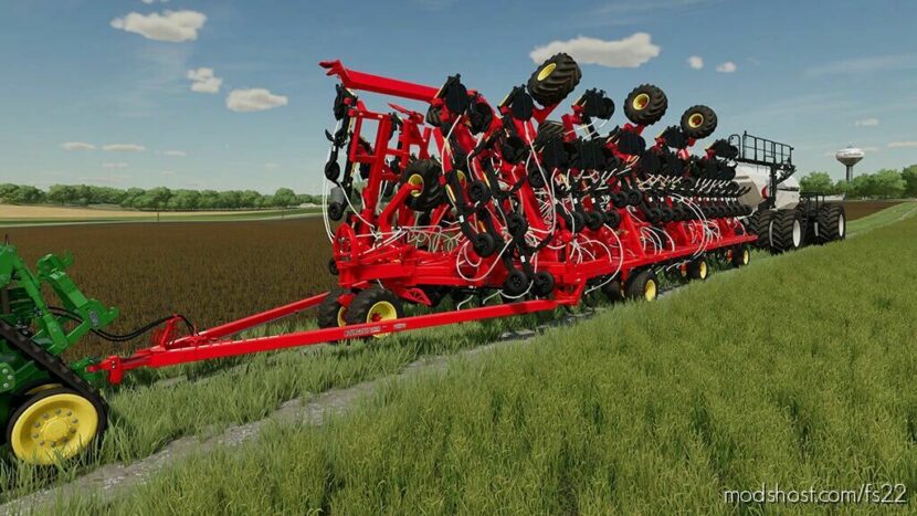 Bourgault 3420-100 Paralink HOE Drill + 71300 AIR Cart V1.0.0.1 for Farming Simulator 22