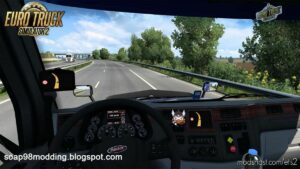 ETS2 Truck Mod: Peterbilt 579 for ETS by soap98 v1.1 (Image #3)