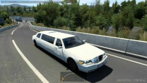 ETS2 Mod: Lincoln Limousine In Traffic Fixed V2.0 (Image #4)