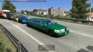 ETS2 Mod: Lincoln Limousine In Traffic Fixed V2.0 (Image #6)