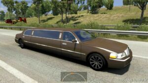 ETS2 Mod: Lincoln Limousine In Traffic Fixed V2.0 (Image #7)