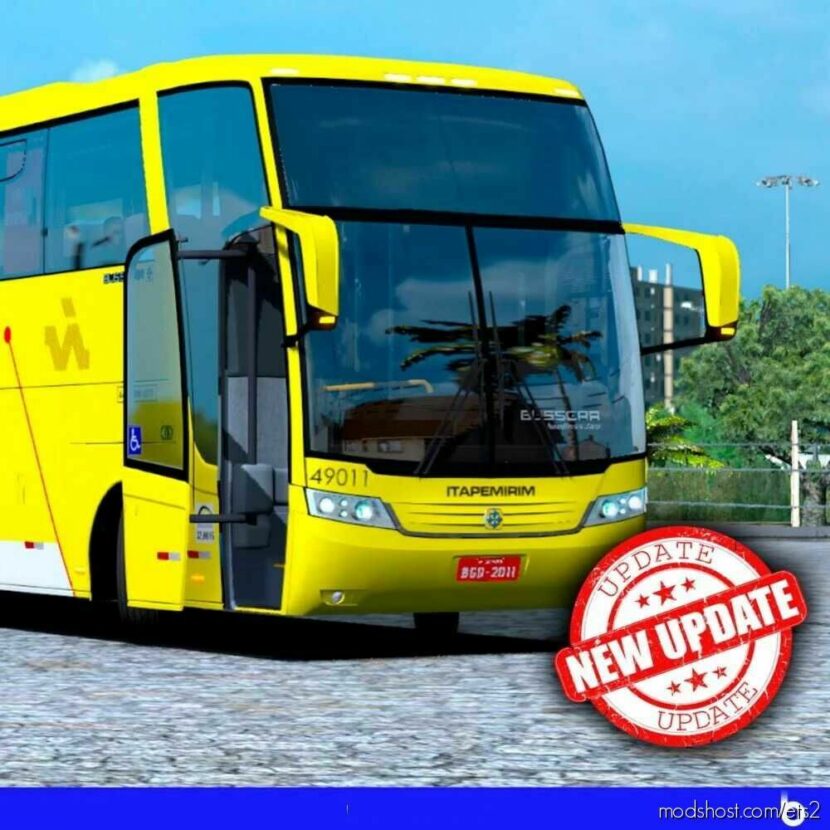 Busscar Jumbuss 380 MB O500Rsd By B4D [1.43] for Euro Truck Simulator 2