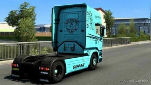 ETS2 RJL Mod: Scania RJL Kersten Transporte Skin 1.43 (Image #3)