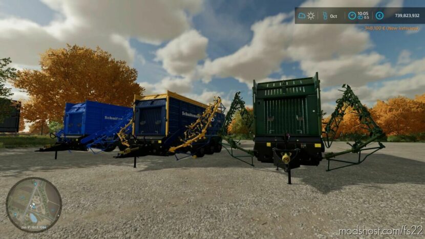 Rapide 8400 Silier Pack for Farming Simulator 22