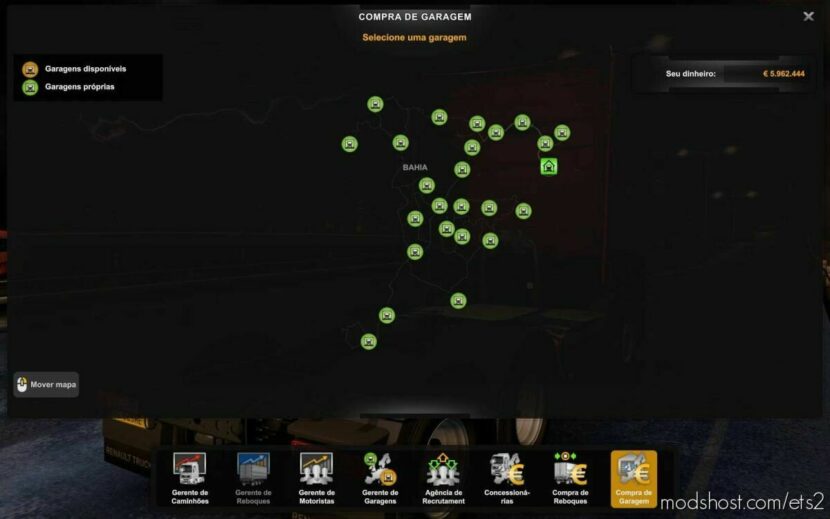 Profile Map EBR By EBR 1.8.4 [1.43] By Rodonitcho Mods [1.43] for Euro Truck Simulator 2