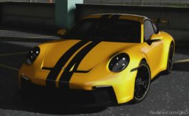 GTA 5 Porsche Vehicle Mod: 2022 Porsche 911 GT3 V1.0B (Image #4)