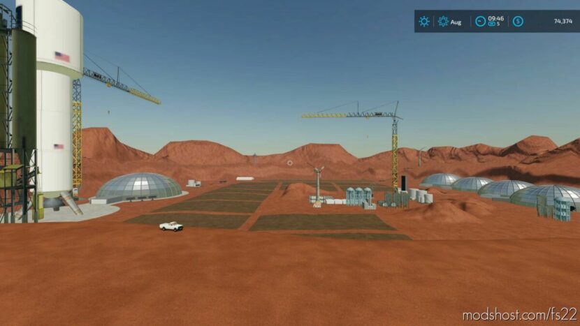FS22 Map Mod: Mars + The Mission (Featured)