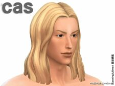 Sims 4 Adult Mod: ALL AGE Solid Color For EA SDX099 Hair Style (Image #12)