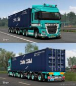 ETS2 DAF Mod: XF Euro 6 Stebo Transport Skin Pack (Image #3)