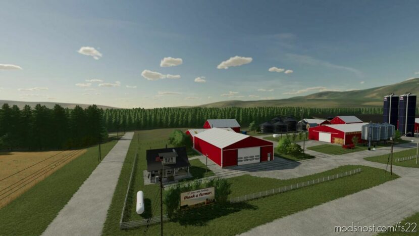 Green Valley Nebraska Edit for Farming Simulator 22