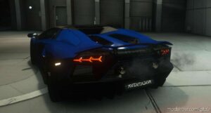 GTA 5 Lamborghini Vehicle Mod: Aventador Ultimae LP780-4 Roadster (Image #4)