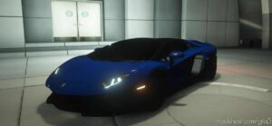 GTA 5 Lamborghini Vehicle Mod: Aventador Ultimae LP780-4 Roadster (Image #5)