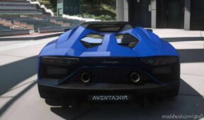 GTA 5 Lamborghini Vehicle Mod: Aventador Ultimae LP780-4 Roadster (Image #6)