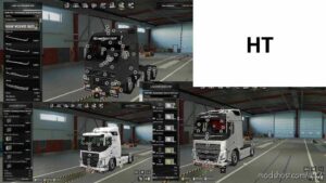 ETS2 Volvo Part Mod: Slots For FH1, FH16, FH20 1.43 (Image #2)