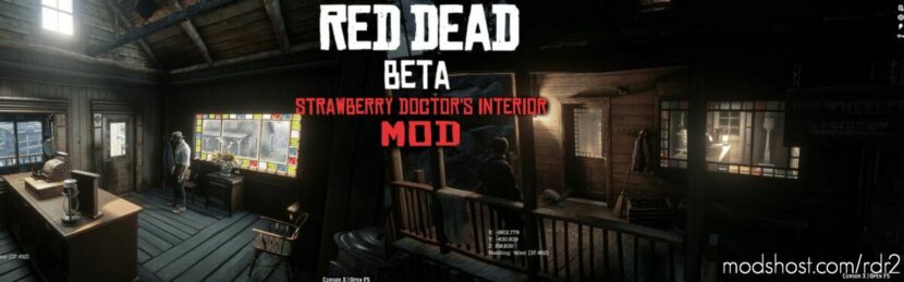 RED Dead Beta – Strawberry Doctor’s Office Interior for Red Dead Redemption 2