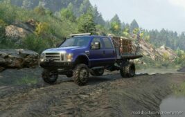 SnowRunner Ford Car Mod: GWC 2010 G350 Crew CAB V1.0.1 (Image #4)