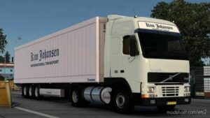 ETS2 Volvo Part Mod: FH12 1 GEN Lightbox & Sticker 1.43 (Image #3)