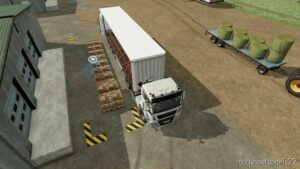 Pallet And Bale Warehouse for Farming Simulator 22