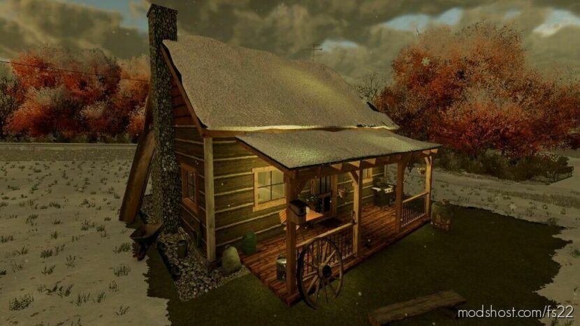 Rustic Cabin for Farming Simulator 22