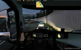 ETS2 Mod: GPS ON TOP Of The Screen 1.44 (Image #2)