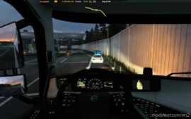 ETS2 Mod: GPS ON TOP Of The Screen 1.44 (Image #4)