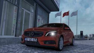 Mercedes Benz A45 + Interior V2.0 [1.44] for Euro Truck Simulator 2