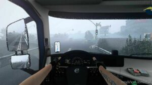 ETS2 Rain Weather Mod: Realistic Rain Mod V4.1.4 By Darkcaptain 1.44 (Image #3)