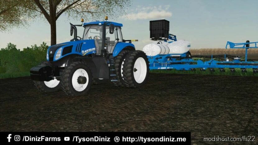NEW Holland T8 Genesis for Farming Simulator 22