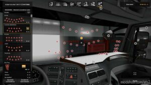 Table & Wind-Shield SET For Actros MP3 V26.04 [1.44] for Euro Truck Simulator 2