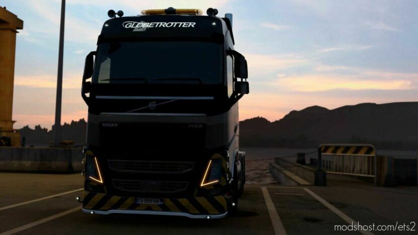 Volvo 2012 Front Amber Position Lights V1.2 [1.44] for Euro Truck Simulator 2