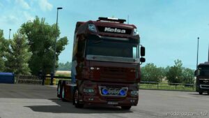 ETS2 DAF Part Mod: XF 105 & 106 Kelsa Lightbars V2.2 1.44 (Image #2)