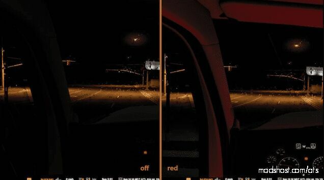 Interior Cabin Lights V1.4 – [1.44] for American Truck Simulator