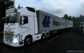 ETS2 Volvo Part Mod: BIG Lightbox Volvo FH5 2020 DB Schenker 1.44 (Image #5)